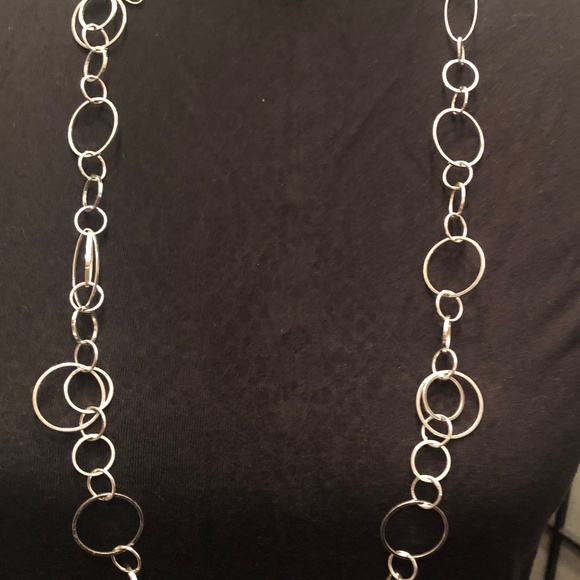 NY & Company Silver Chain Necklace - Picture 2 of 4